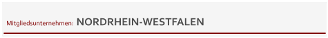 Mitgliedsunternehmen:  NORDRHEIN-WESTFALEN