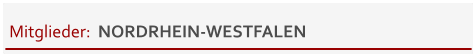 Mitglieder:  NORDRHEIN-WESTFALEN