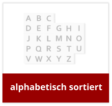alphabetisch sortiert