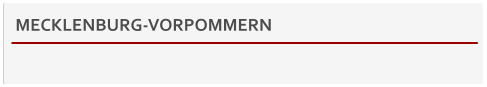 MECKLENBURG-VORPOMMERN