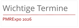 Wichtige TerminePMRExpo 2026